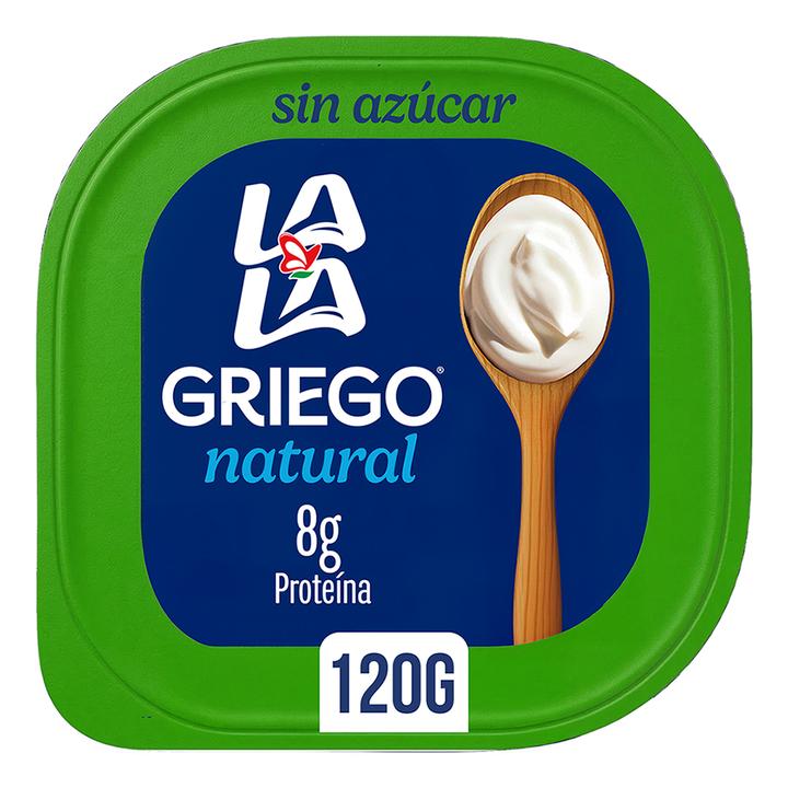 Lala Yogurt Griego Bat Natural S/Azúcar 120 G