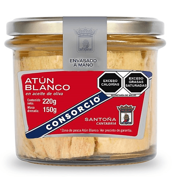 Consorcio Atún Blanco En Aceite De Oliva 220 G