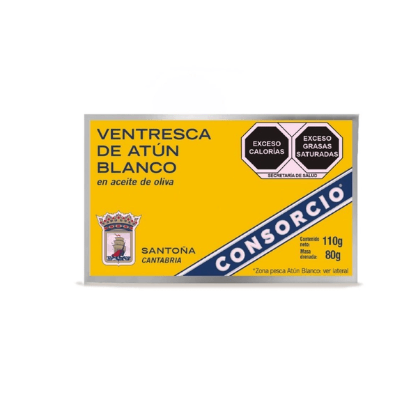Consorcio Ventresca De Atún Blanco 110 G