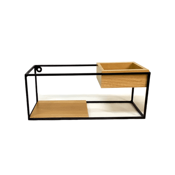 Repisa De Madera Kerville Home Madera 30*12*12 Cm 1 Pz