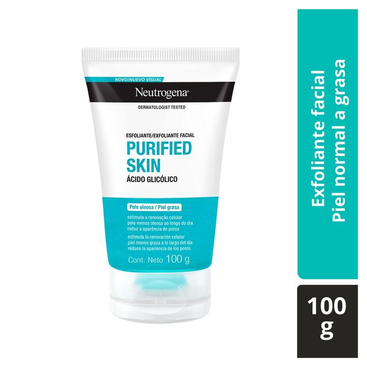 Neutrogena Exfoliante Facial Purified Skin Ácido Glicólico 100 G
