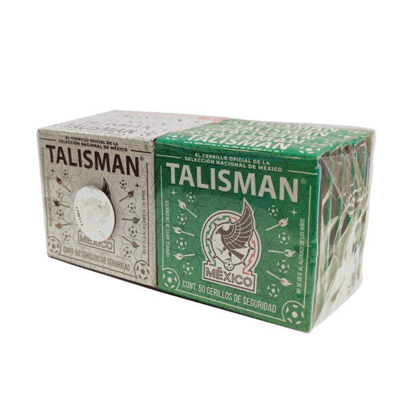 Talisman Pack De 10 Cerillos De Seguridad Selección Mexicana 1 Pz