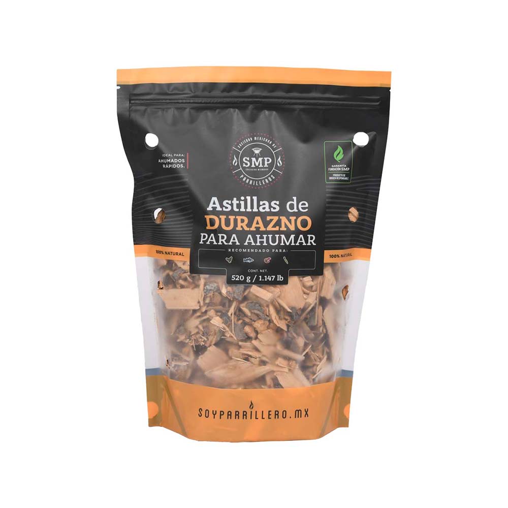 Astillas De Durazno Para Ahumar 540g 1 Pz
