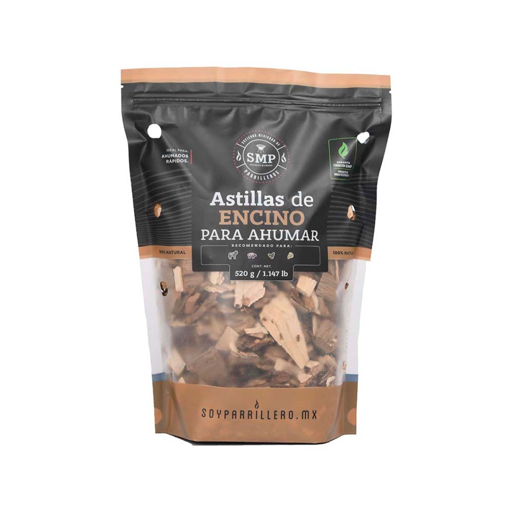 Astillas De Encino Para Ahumar 540g 1 Pz