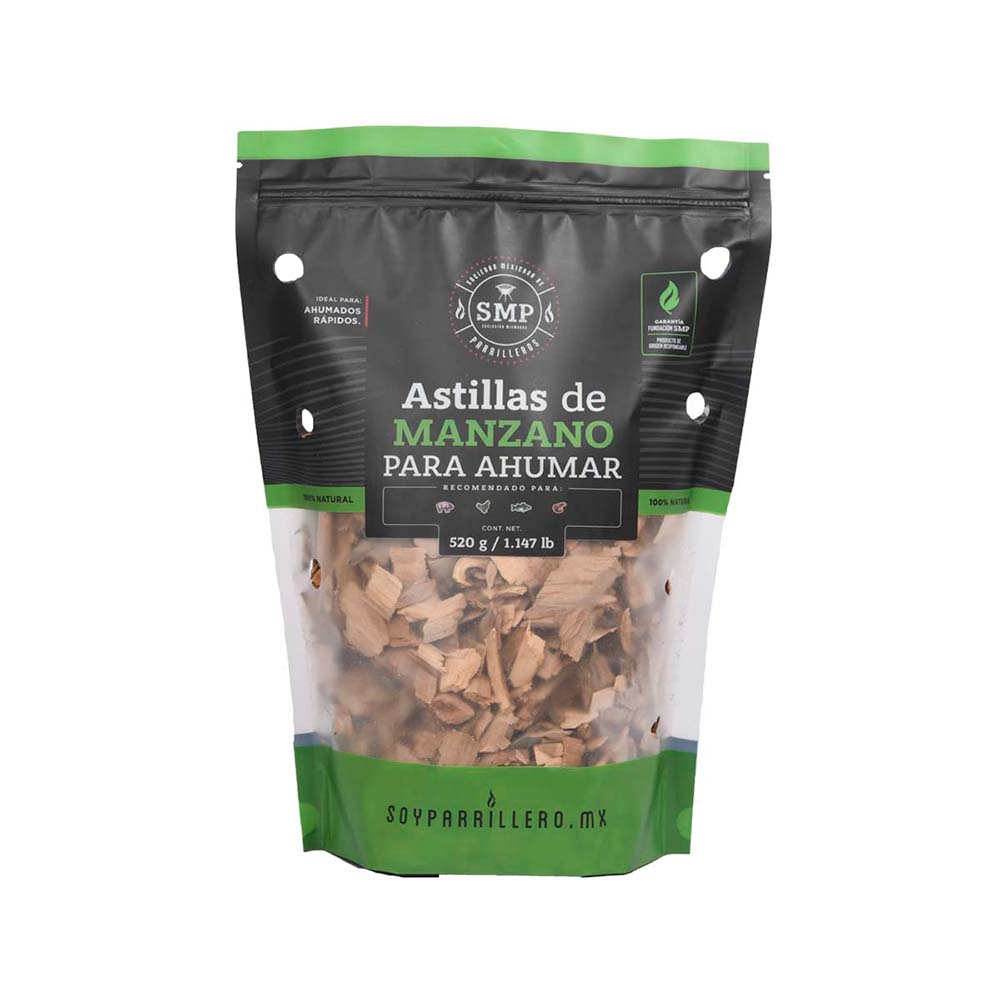 Astillas De Manzano Para Ahumar 540g 1 Pz