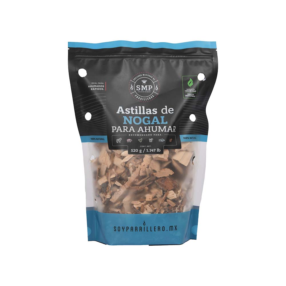 Astillas De Nogal Para Ahumar 540g 1 Pz
