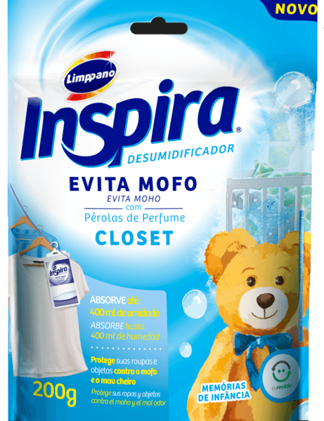 Deshumidificador Para Closet Inspira Memorias 1 Pz