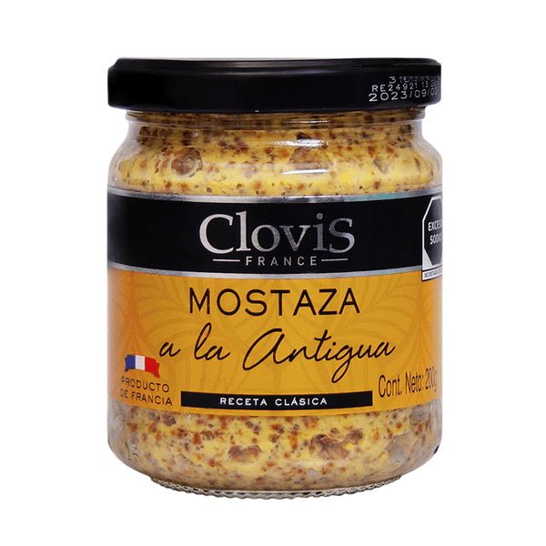Clovis Mostaza Dijon Antigua 200 G