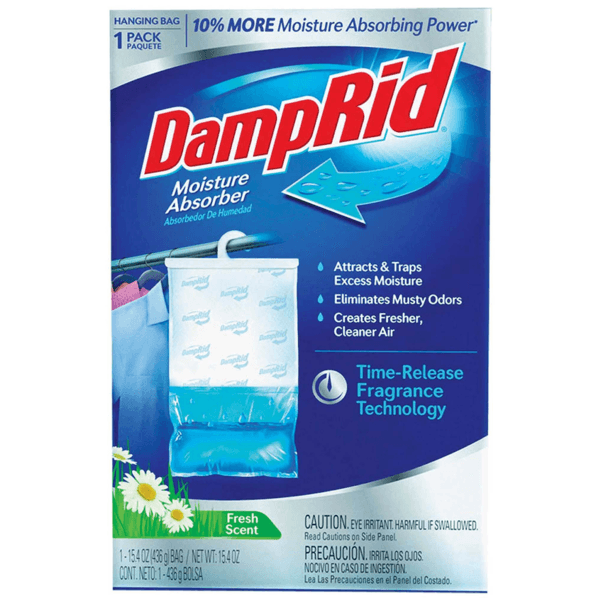 Gancho Damprid Absorbente De Humedad Desechable Paquete Con 43 Pz