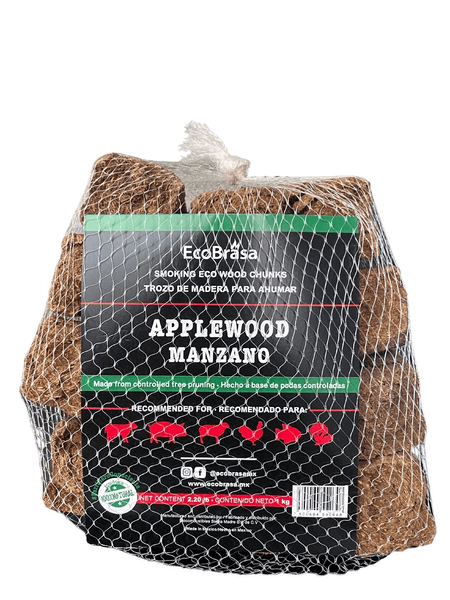 Ecobrasa Caja De Chunks Manzano 1 Kg