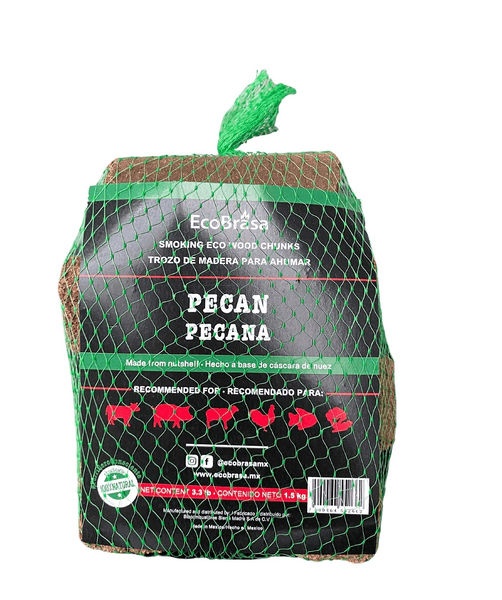 Ecobrasa Caja De Chunks Pecan 1.5 Kg