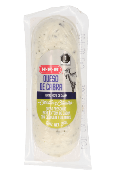 Heb Queso Cabra Con Cebollin Y Cilantro 200 G