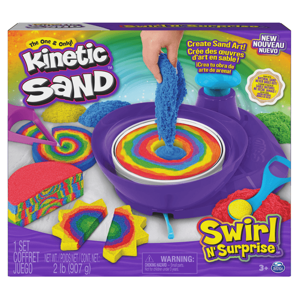 Kinetic Sand Gira Y Sorpresa 1 Pz