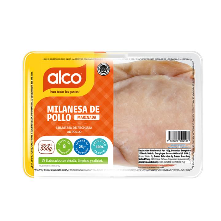 Milanesa De Pollo Marinada