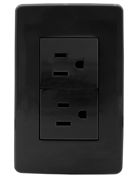 Placa Buio 2 Contactos 1 Pz