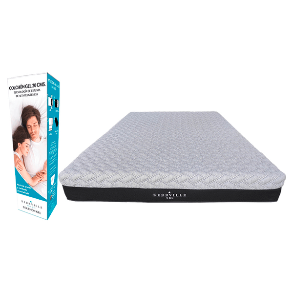 Colchón Kerrville Gel Matrimonial 1 Pz