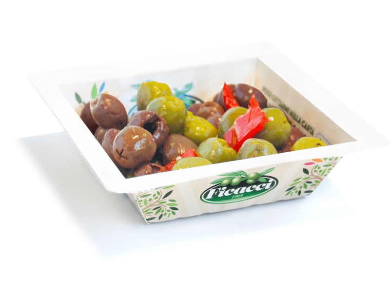 Ficacci Mezcla Aceitunas Deshuesadas 170 G