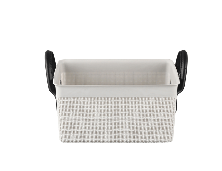 Cesta Organizadora De Plástico 31 X 19 X 18.5 Cm 1 Pz