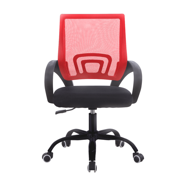 Silla De Oficina Kerville Home Rojo 53*23*51 Cm 1 Pz
