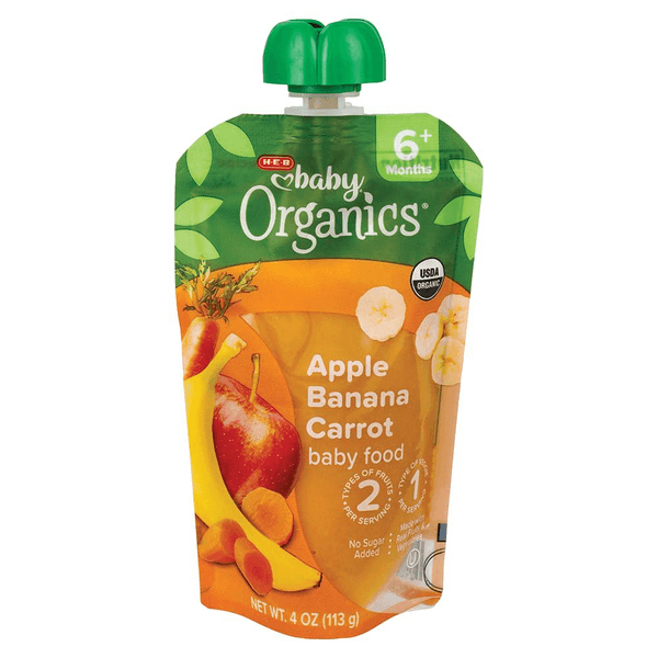 Papilla Organica Manzana Platano Zanahoria 113 G