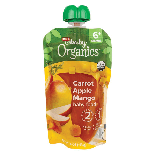 Papilla Organica Zanahoria Manzana Mango 113 G