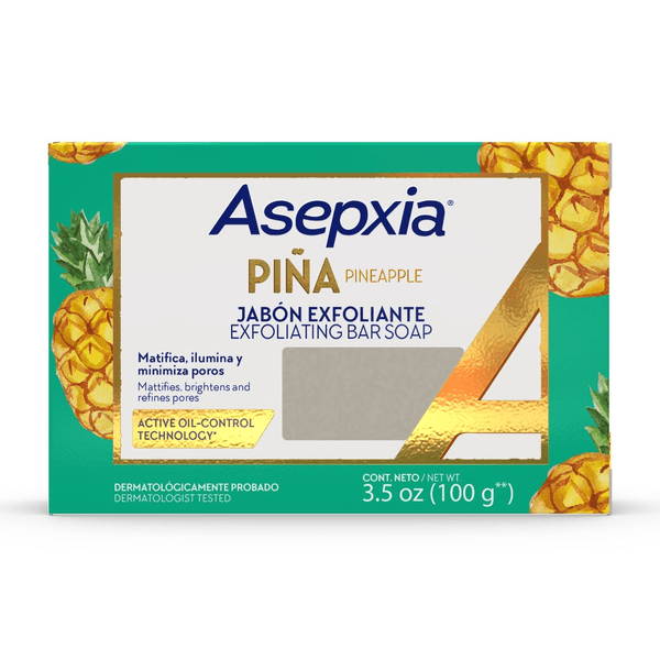 Asepxia Jabon Exfoliante Piña 100 G