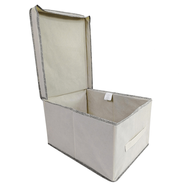 Caja Textil De Almacenamiento 40 X 24 X 30 Cm 1 Pz