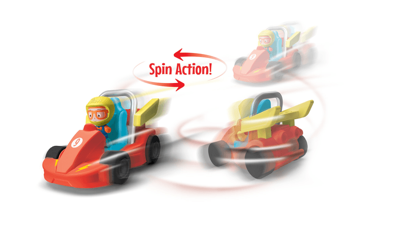 Blp - Pull Back Vehicle (Blippi Go Kart) 1 Pz