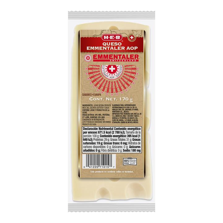 Heb Queso Emmental Suizo 170 G