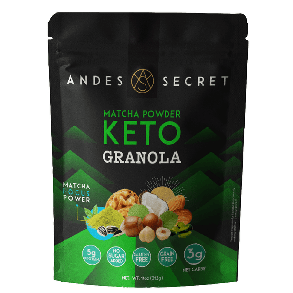 Andes Secret Keto Granola Matcha 312 G