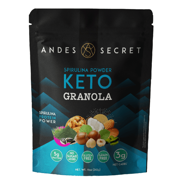 Andes Secret Keto Granola Spirulina 312 G