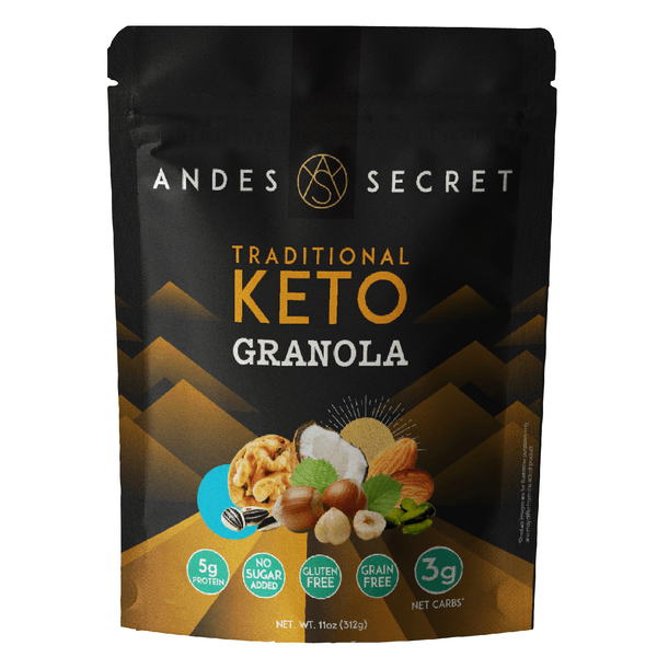 Andes Secret Keto Granola Tradcional 312 G