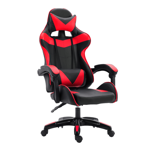 Titano Silla Gamer Pvc Negro Y Rojo 1 Pz