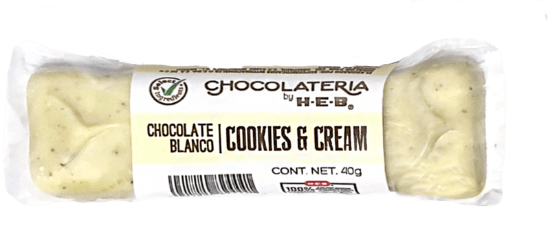 Heb Barra Blanco Cookies & Cream 40 G