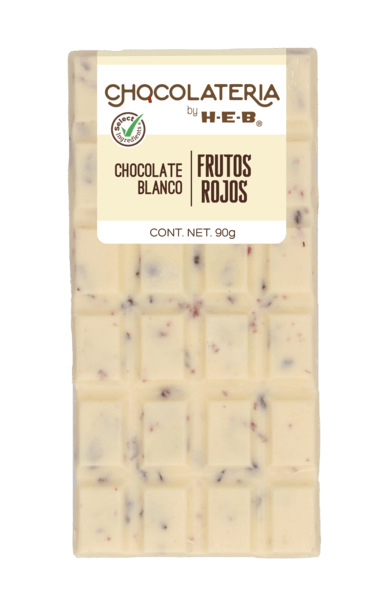 Heb Tableta Blanco Frutos Rojos 90 G