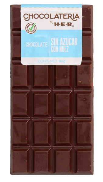 Heb Tableta Sin Azucar Nuez 90 G