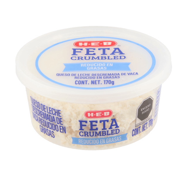 Heb Queso Feta Reducido En Grasas Heb 170 G