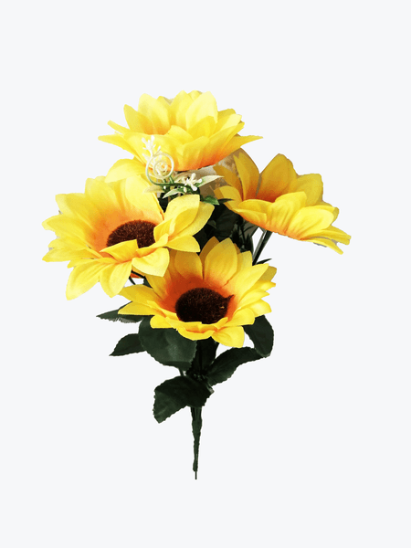 Juego De 5 Girasoles Artificiales 1 Pz