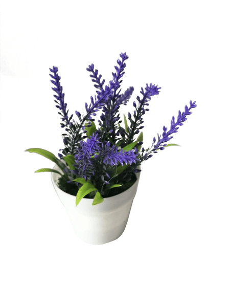 Planta Artificial Pequeña Morada 1 Pz