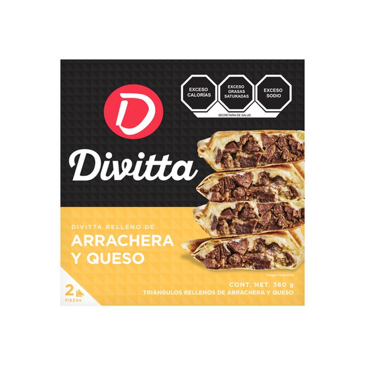 Divitta Relleno De Arrachera Y Queso 360 G