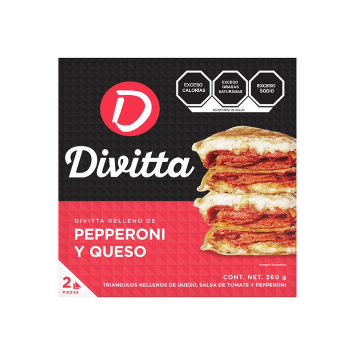 Divitta Relleno De Pepperoni Y Queso 360 G