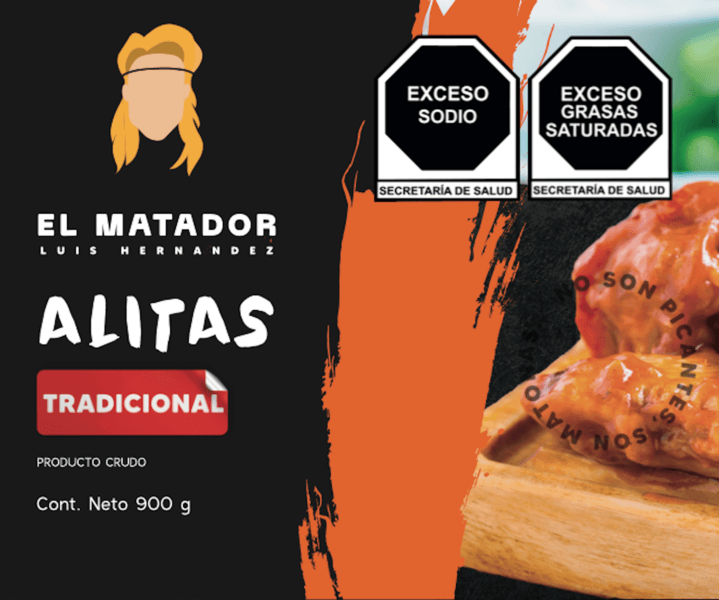 Rou Lang Comida Alitas Tradicionales 900 G