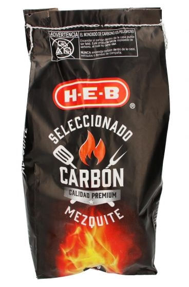 Heb Bolsa De Carbón Premium Mezquite 3 Kg 1 Pz