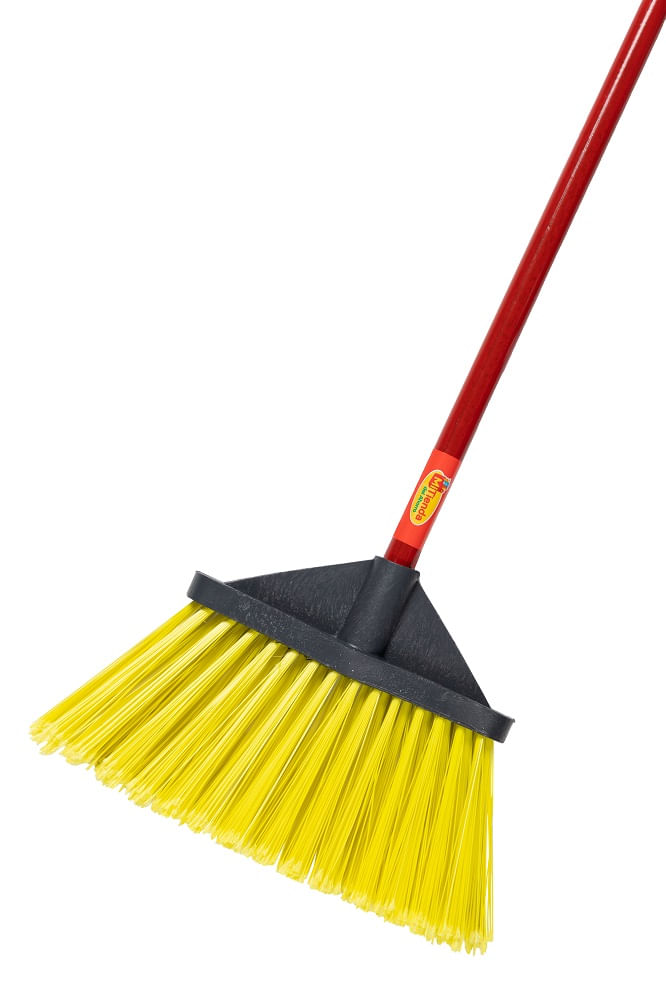 Mi Tienda Escoba Abanico Angular Amarillo Y Negro 1 Pz
