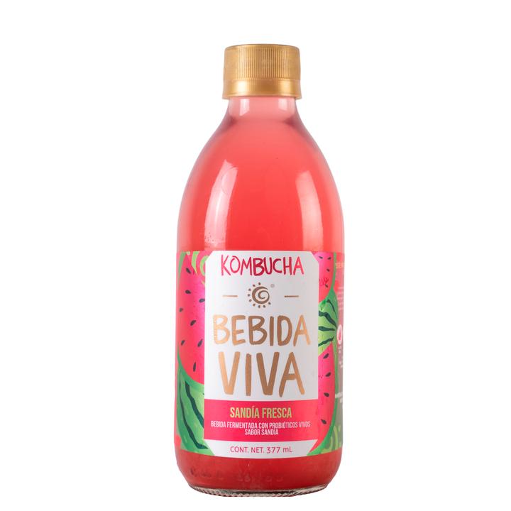 Kombucha Bebida Viva Sandia 377 Ml