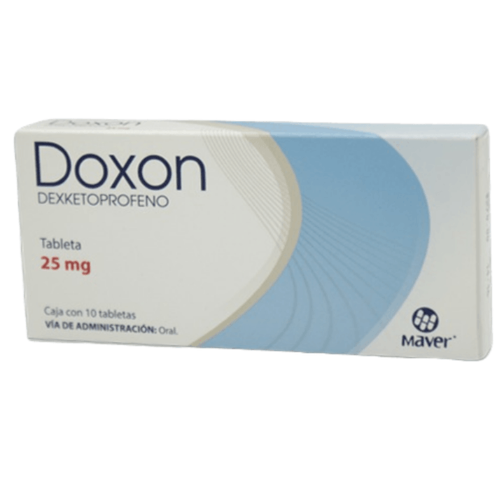 Doxon Dexketoprofeno 25 Mg 10 Tabletas