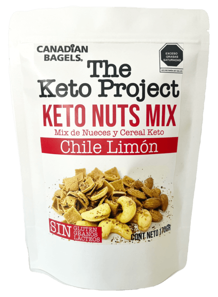 Canadian Bagels The Keto Project Keto Nuts Mix Con Chile Limón 170 G