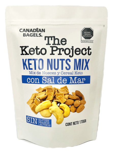 Canadian Bagels The Keto Project Keto Nuts Mix Con Sal De Mar 170 G