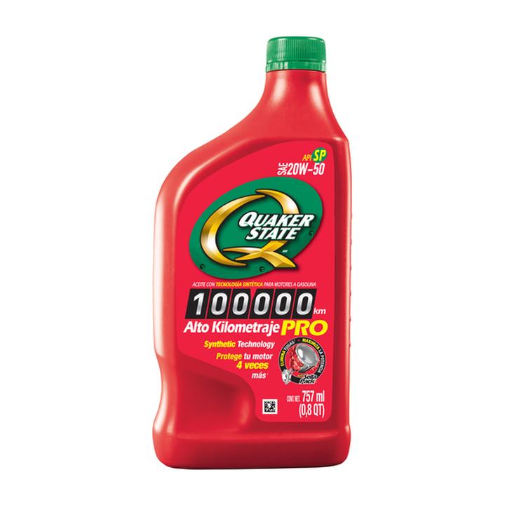 Aceite Para Motor Alto Kilometraje Multigrano Pro Sae 20w-50 Api Sp 757 Ml