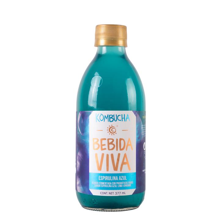 Kombucha Bebida Viva Espirulina Azul 377 Ml